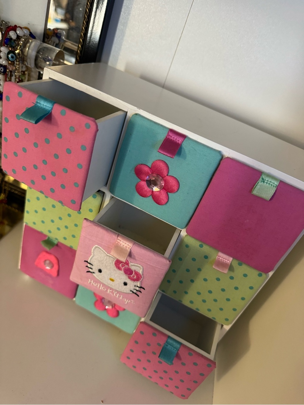Sanrio 2000s Hello Kitty Mini Drawer Set - Picture 2 of 5